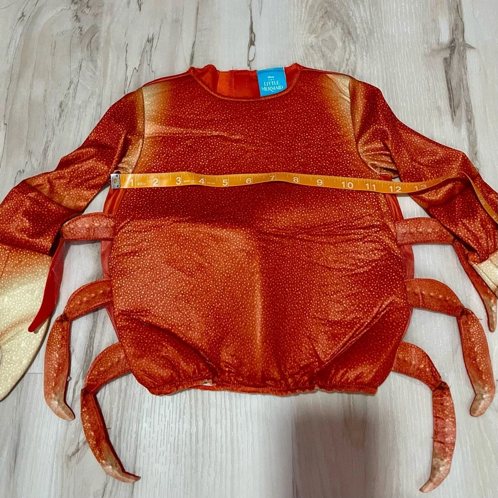 Disney Little Mermaid Sebastian Crab Costume Infant (12-18M) Halloween Toddler